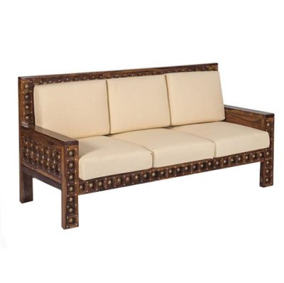 Sofa With 3 Seater Airawat Handicraft Buy Three Seater Sofa Online