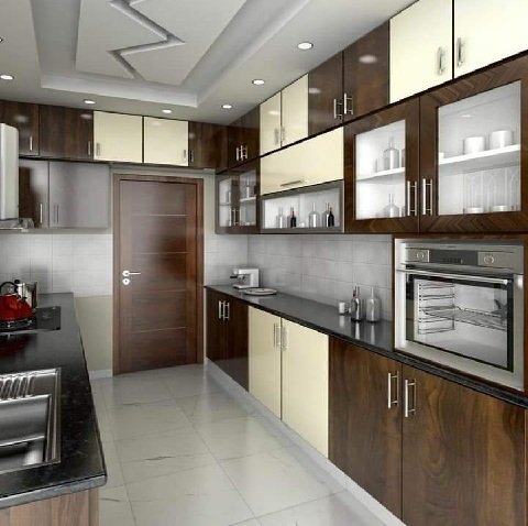 A Corridor Kitchen