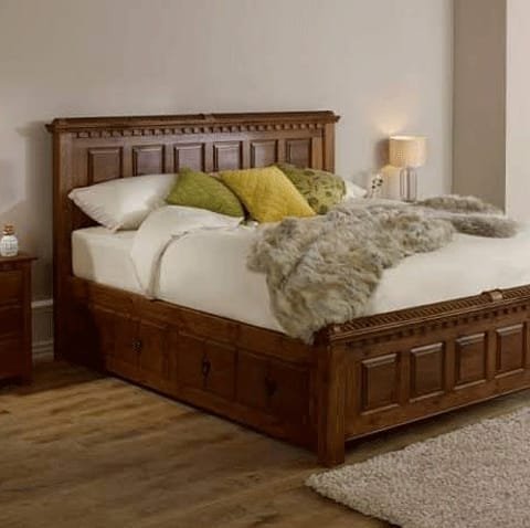 Bed Without Storage Queen Size